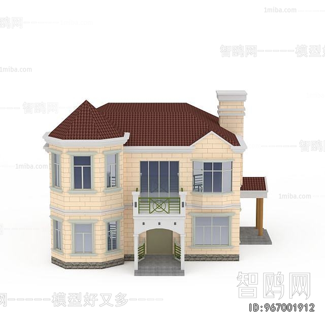 Simple European Style Detached Villa