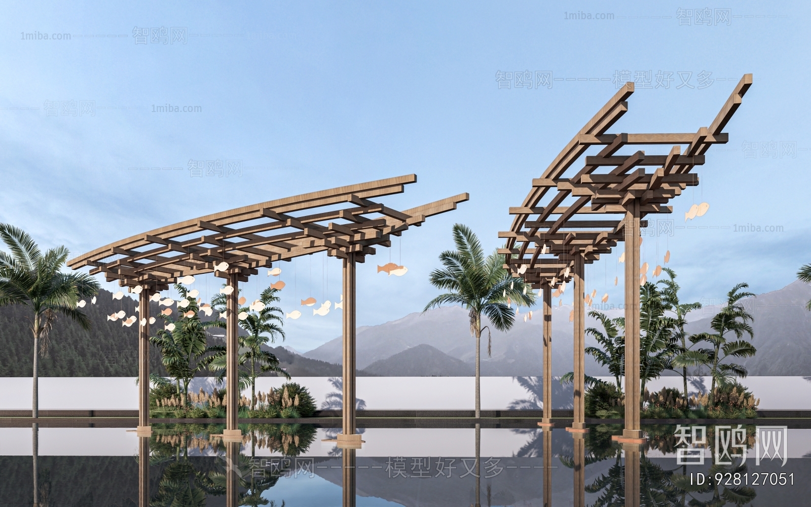 New Chinese Style Gallery Frame