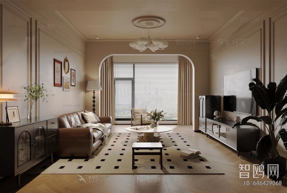 French Style A Living Room