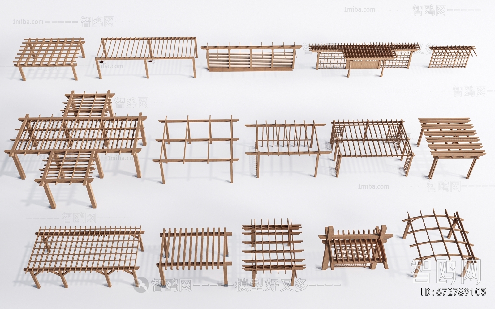 New Chinese Style Gallery Frame