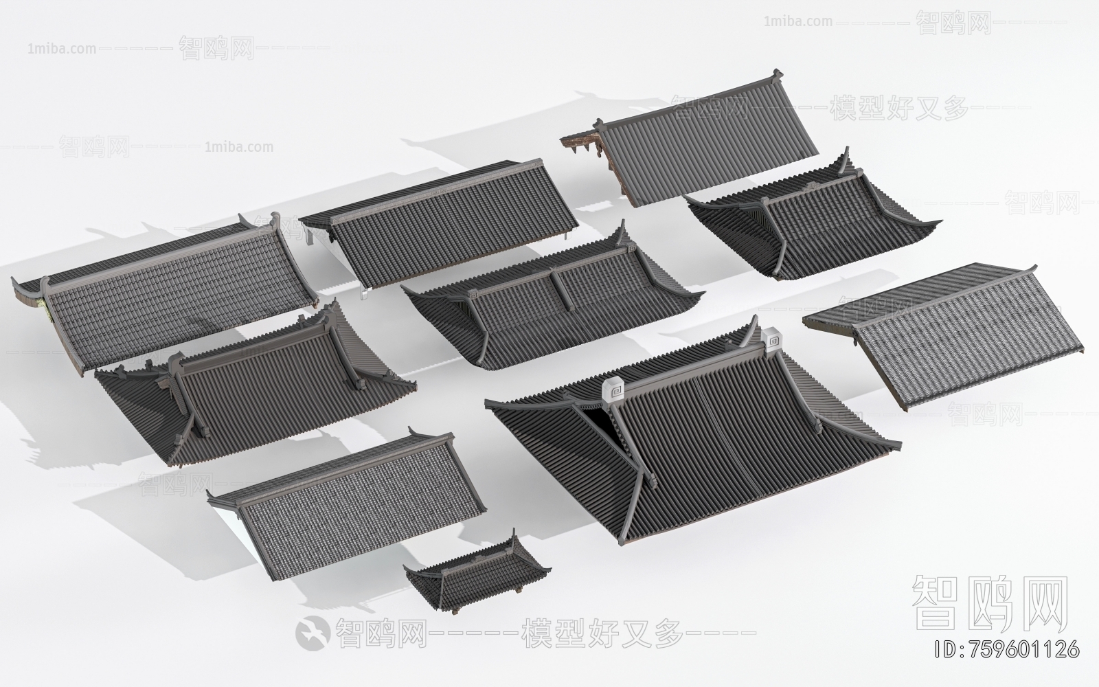 Chinese Style Building Component