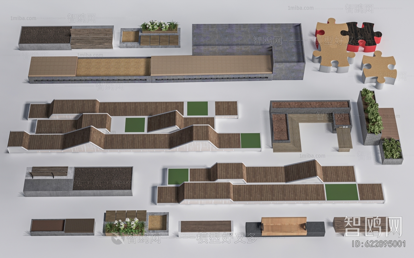 Modern Communal Chair