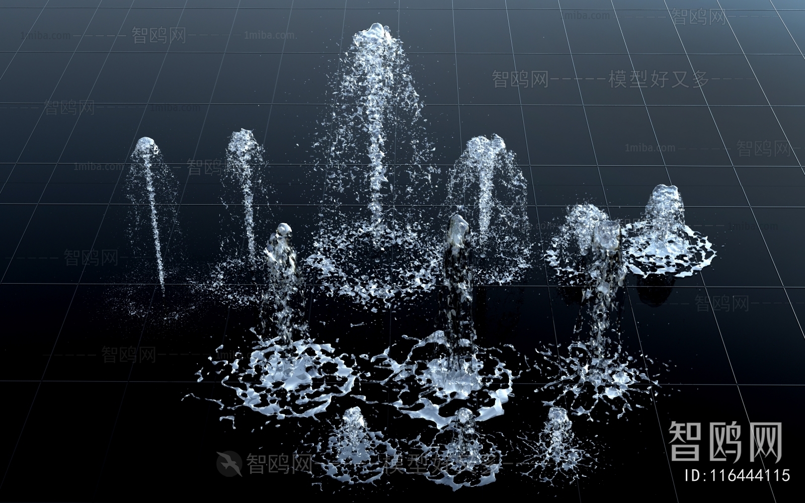 Modern Rockery Waterscape