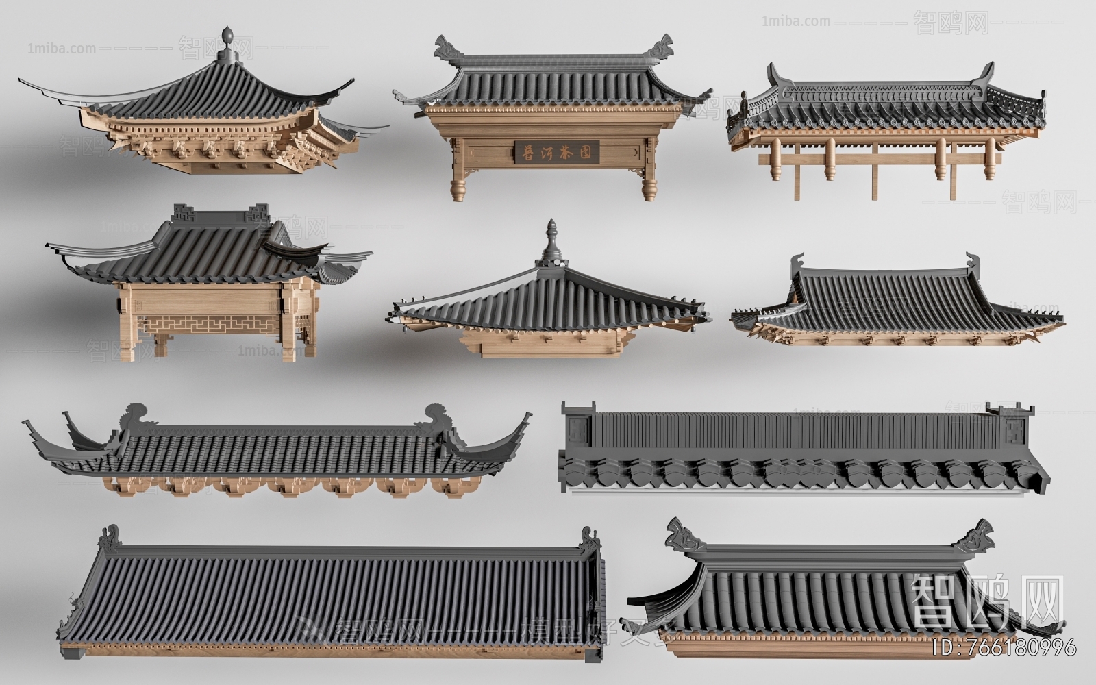 Chinese Style Building Component