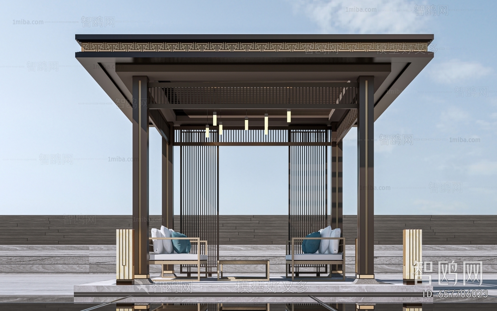 New Chinese Style Pavilion