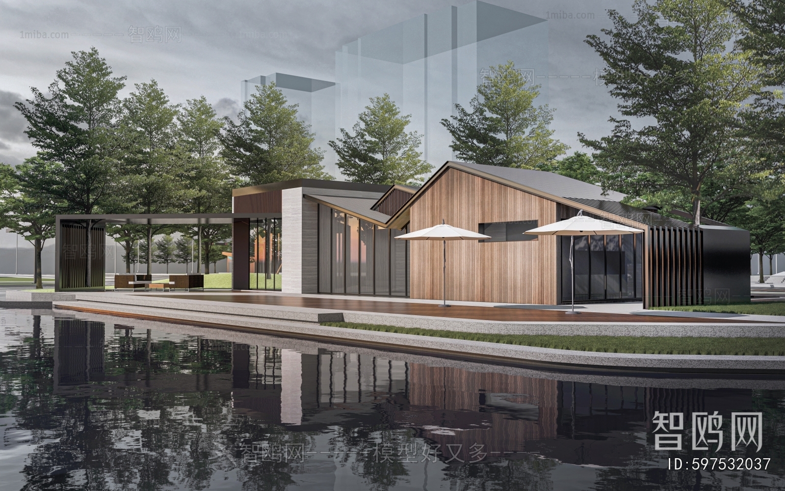 Modern Public Building