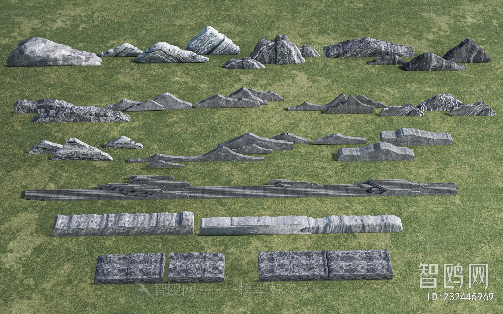 New Chinese Style Stone