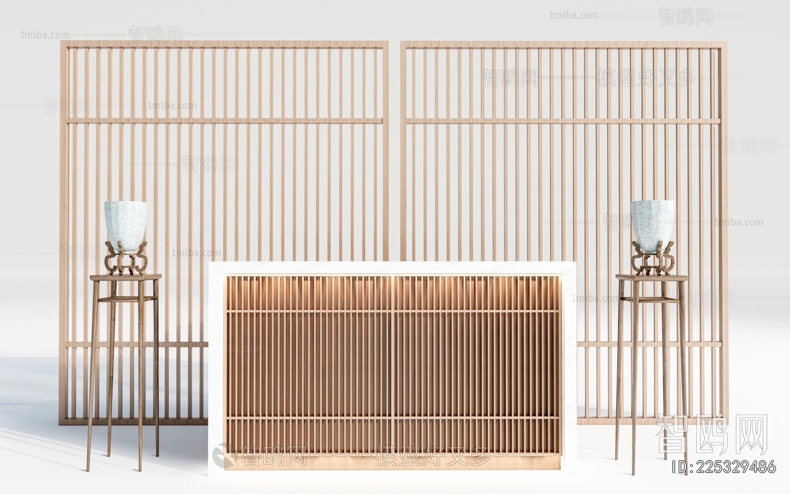 New Chinese Style Reception Desk