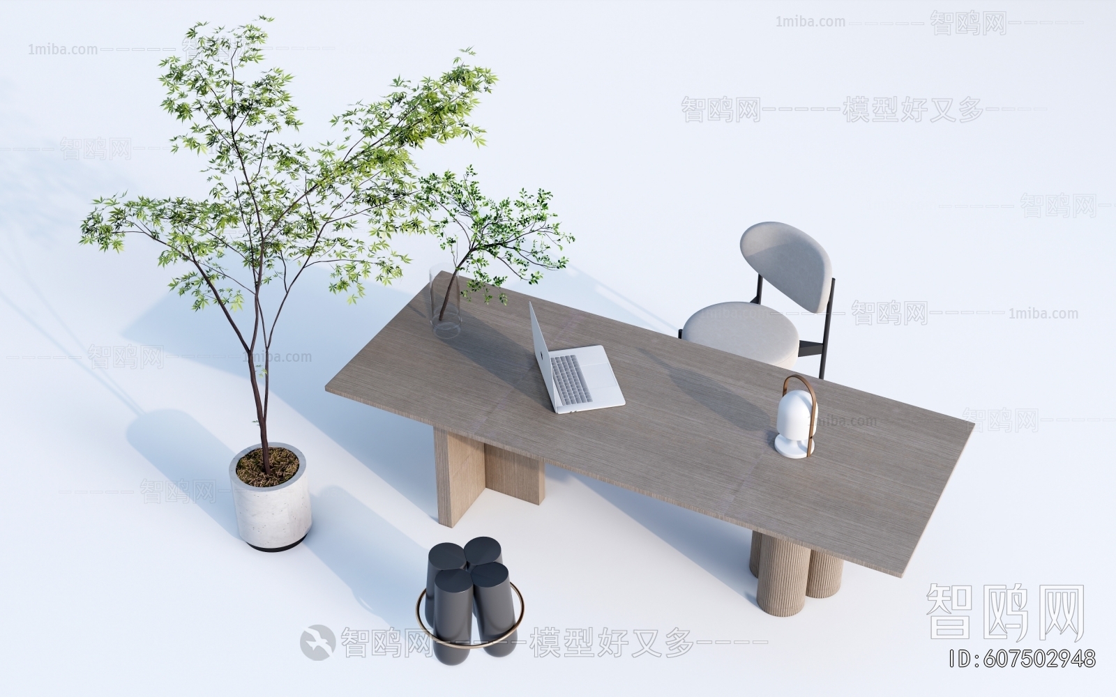 Modern Computer Desk And Chair