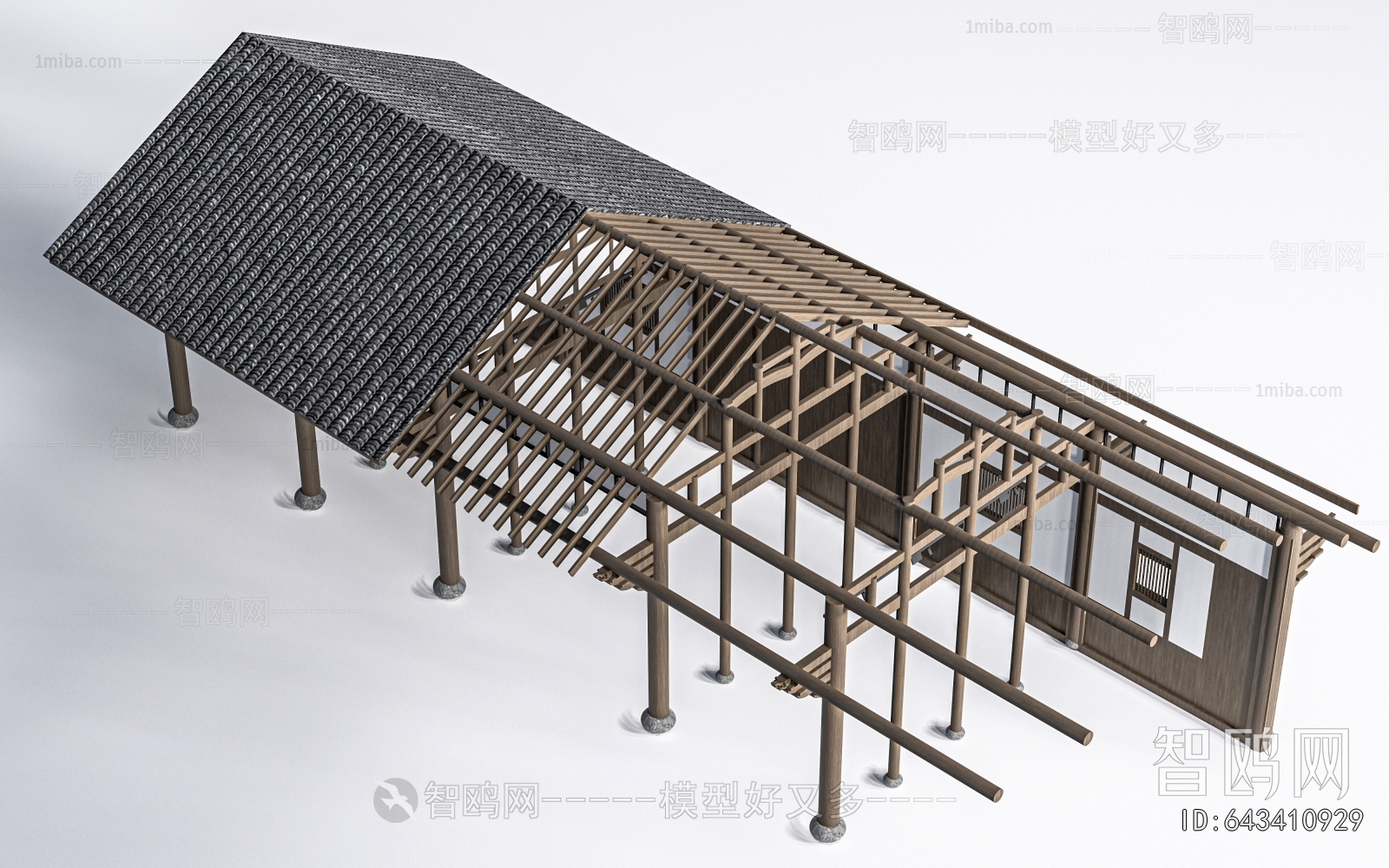 Chinese Style Building Component