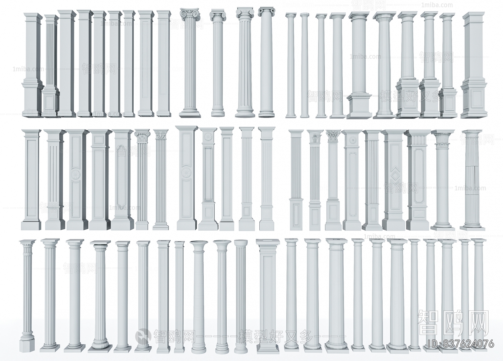 European Style Roman Pillar