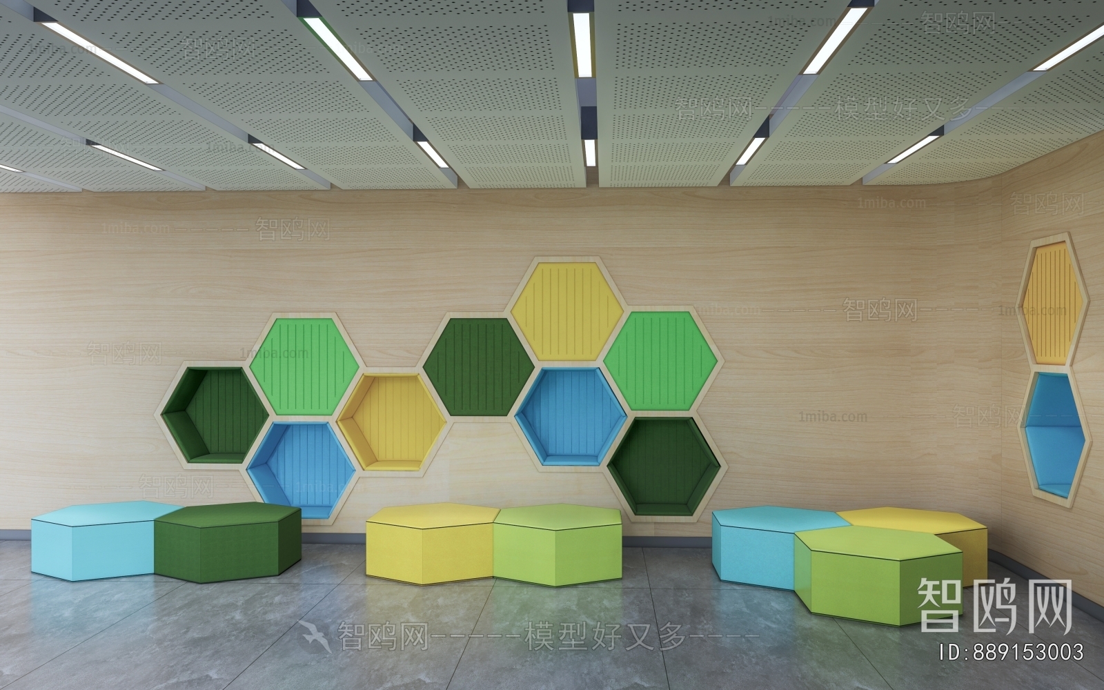 Modern Kindergarten Hall