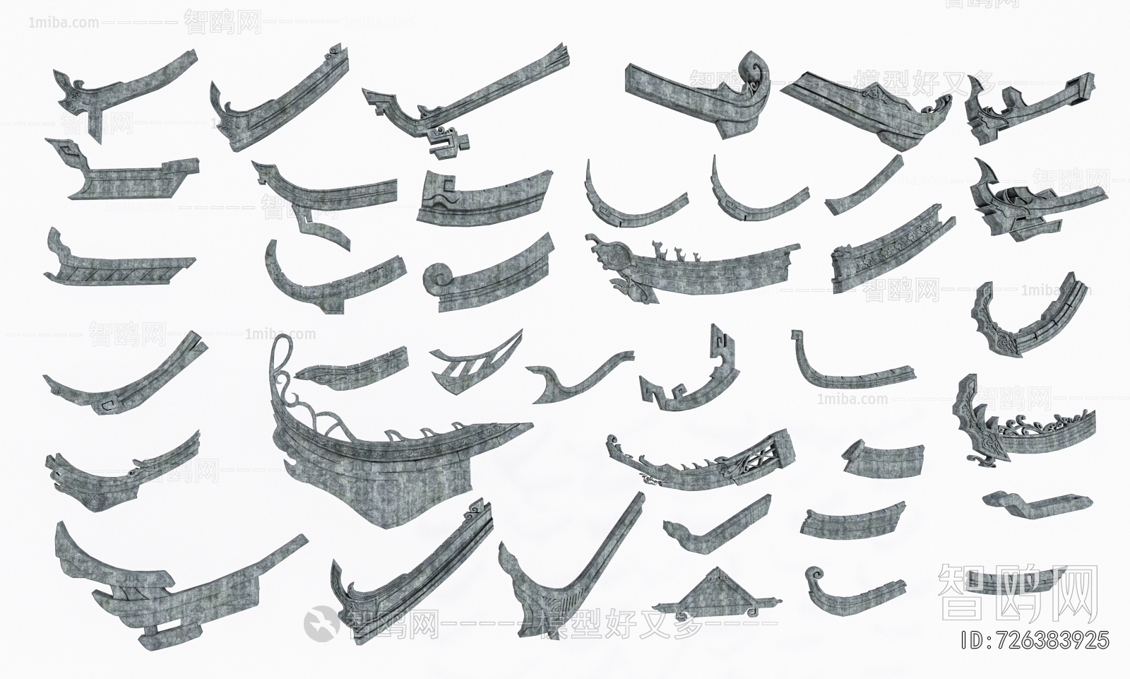 Chinese Style Building Component