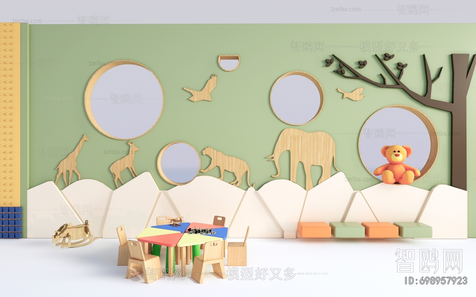 Modern Children's Table/chair