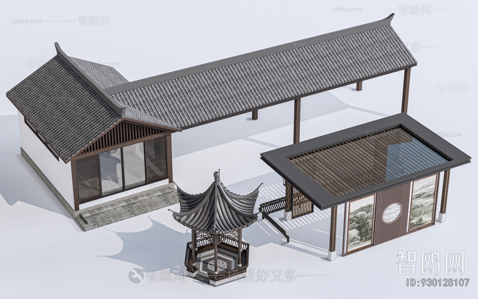 Chinese Style Gallery Frame