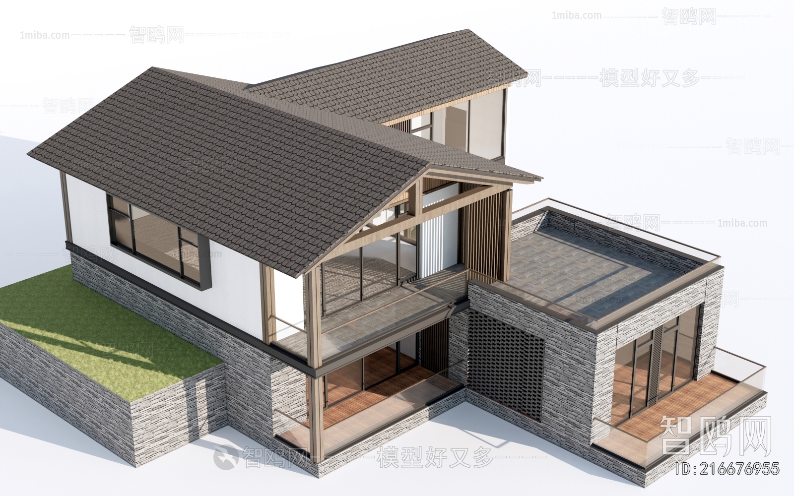 New Chinese Style Detached Villa