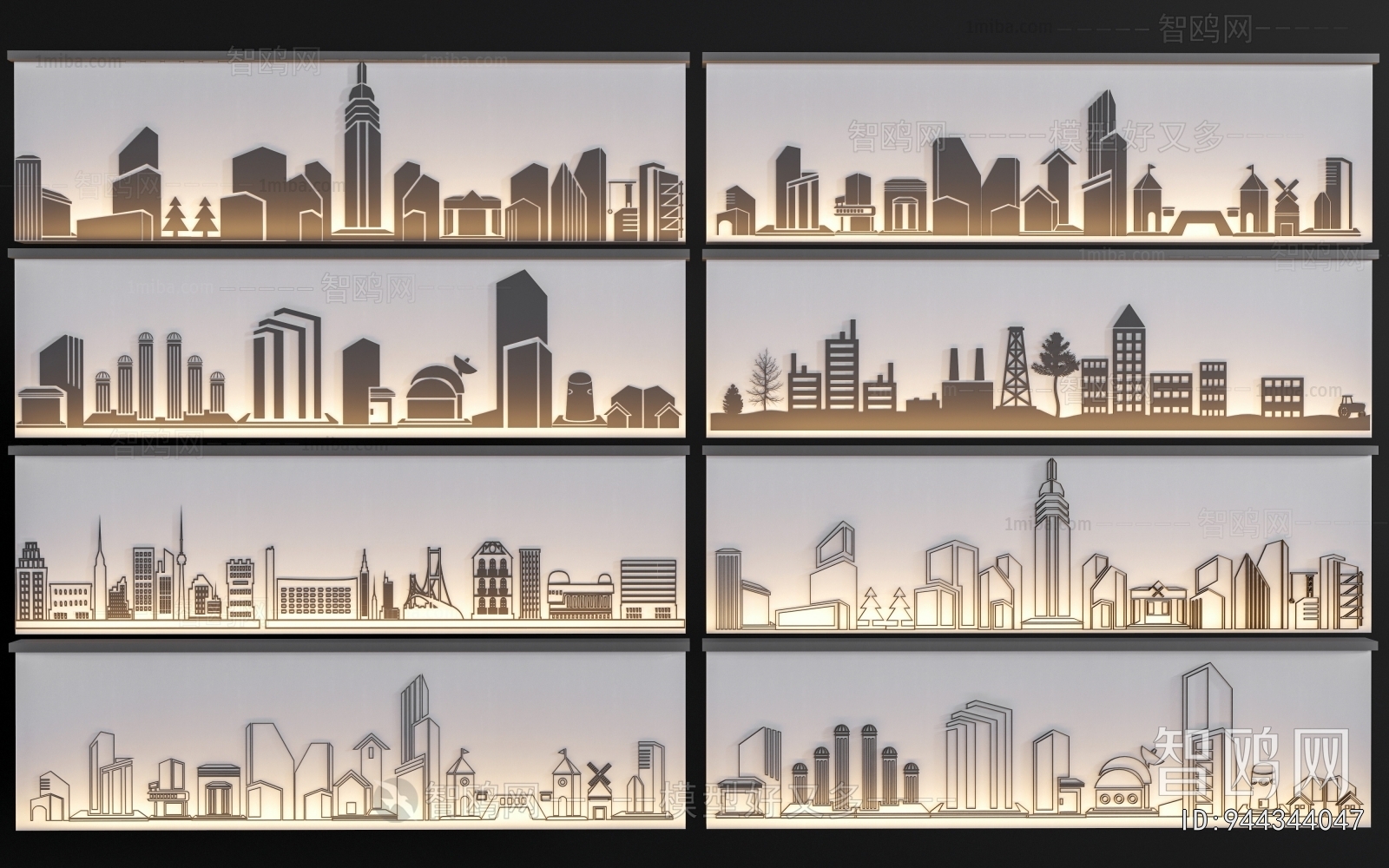 Modern Landscape Wall