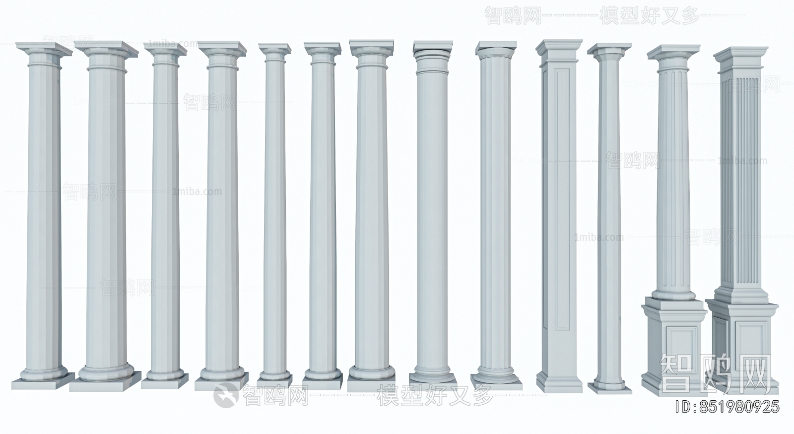 European Style Roman Pillar