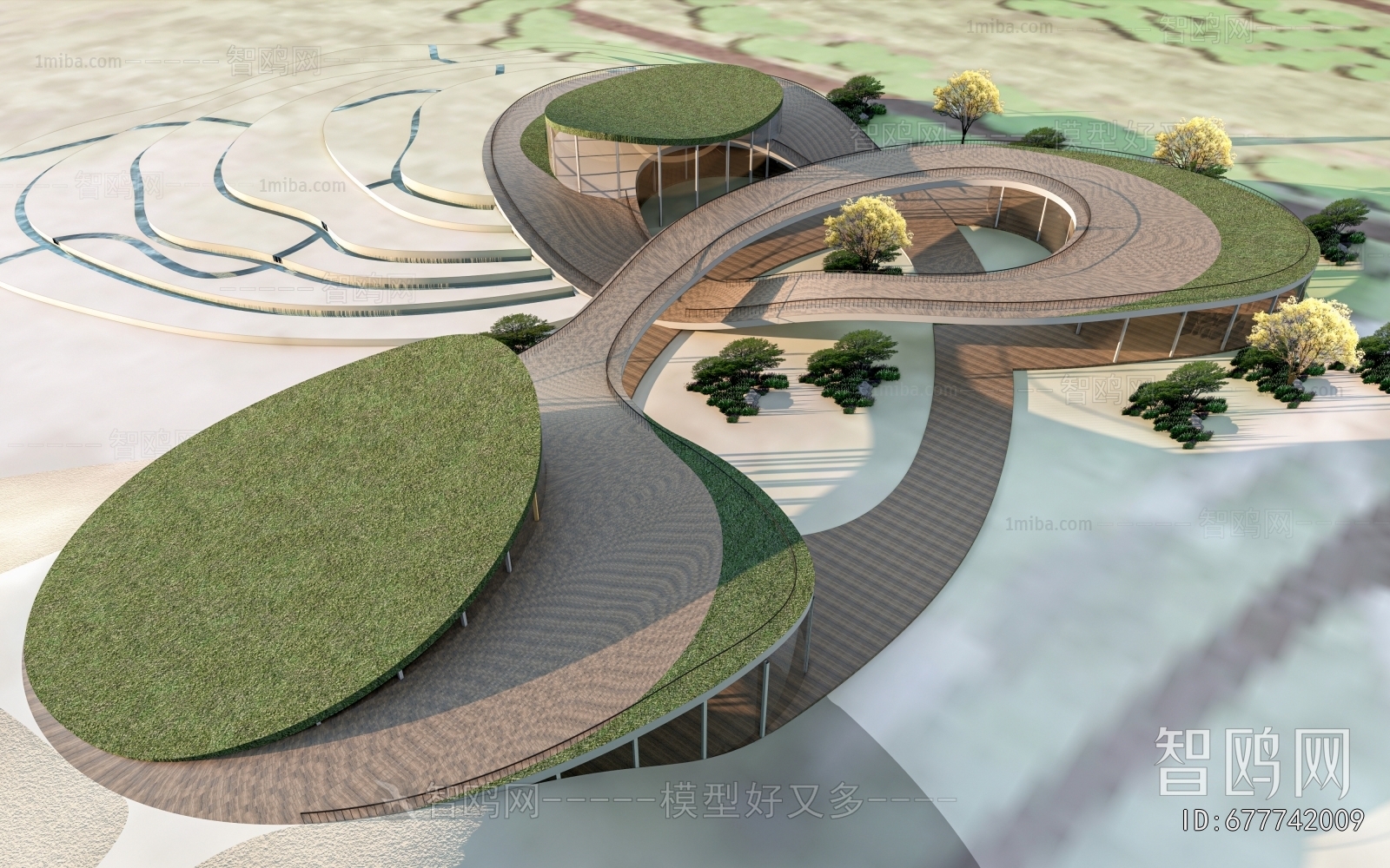 Modern Appearance Of Commercial Building