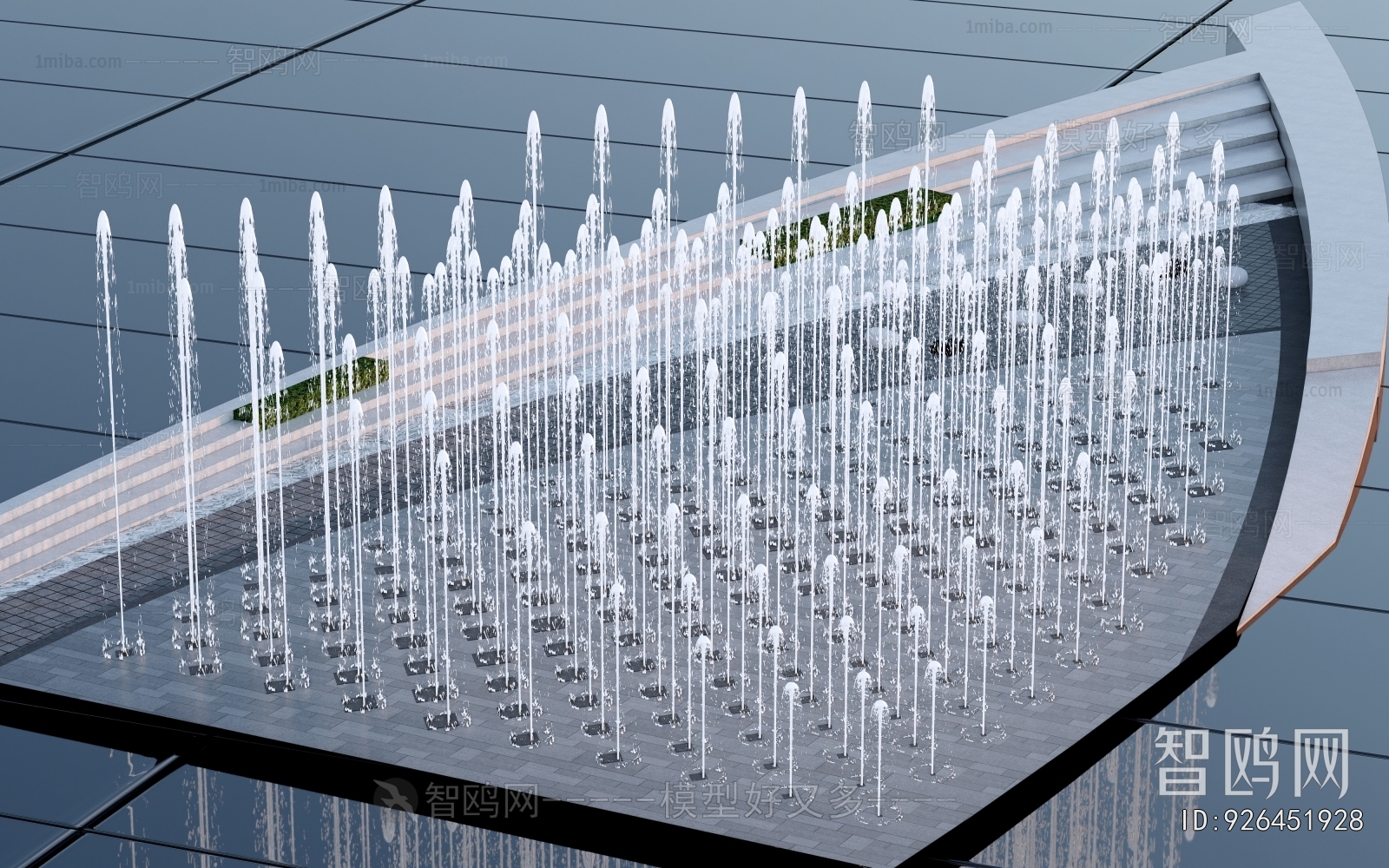 Modern Rockery Waterscape