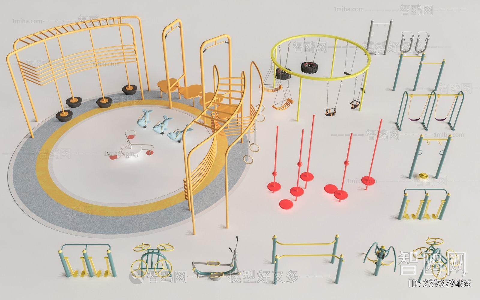 Modern Fitness Equipment