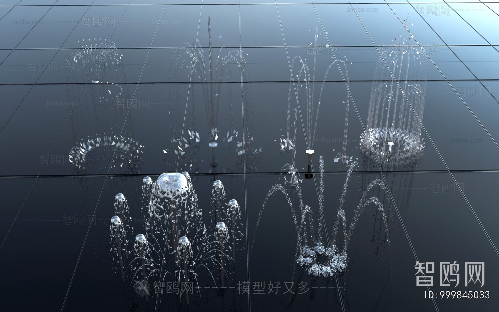 Modern Rockery Waterscape