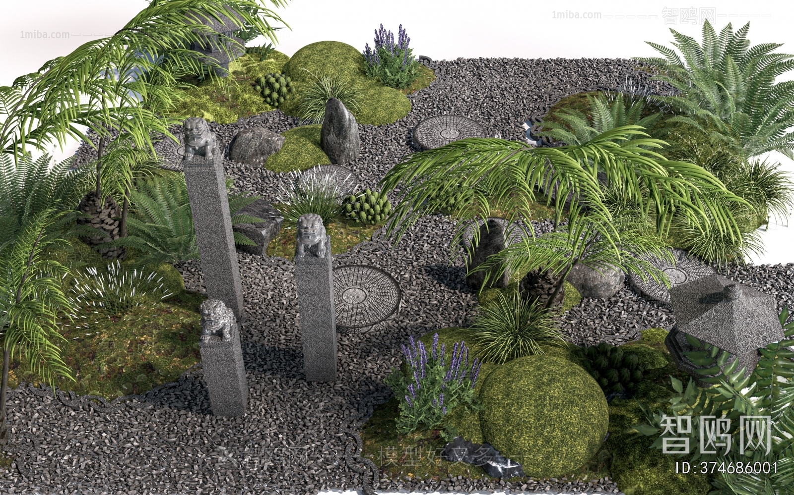 New Chinese Style Garden