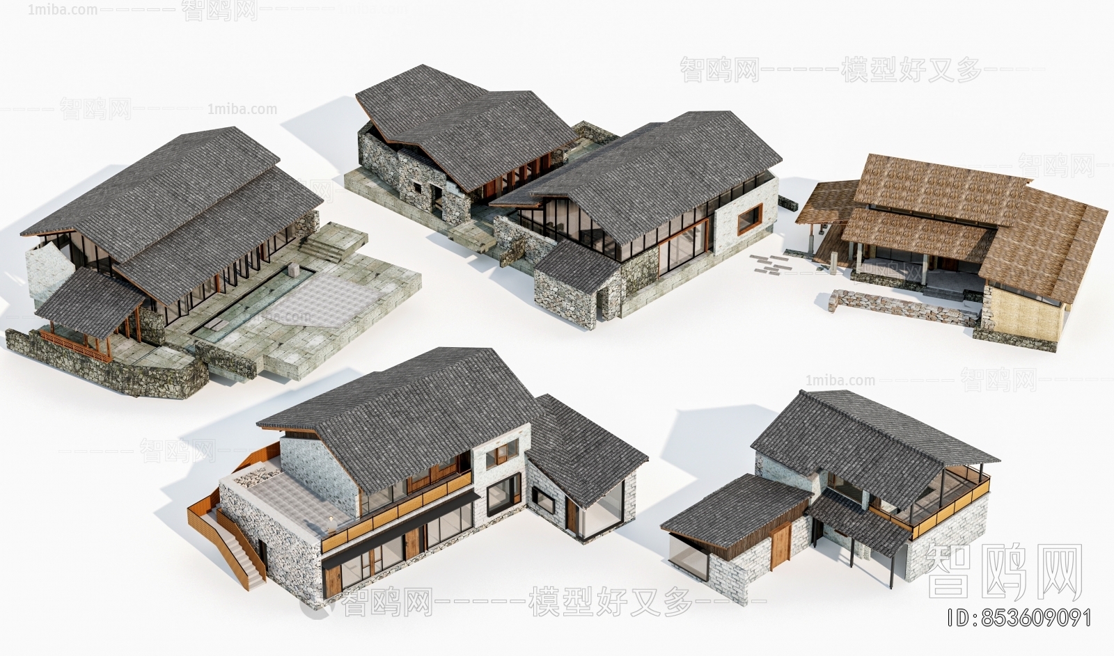 New Chinese Style Residential Building