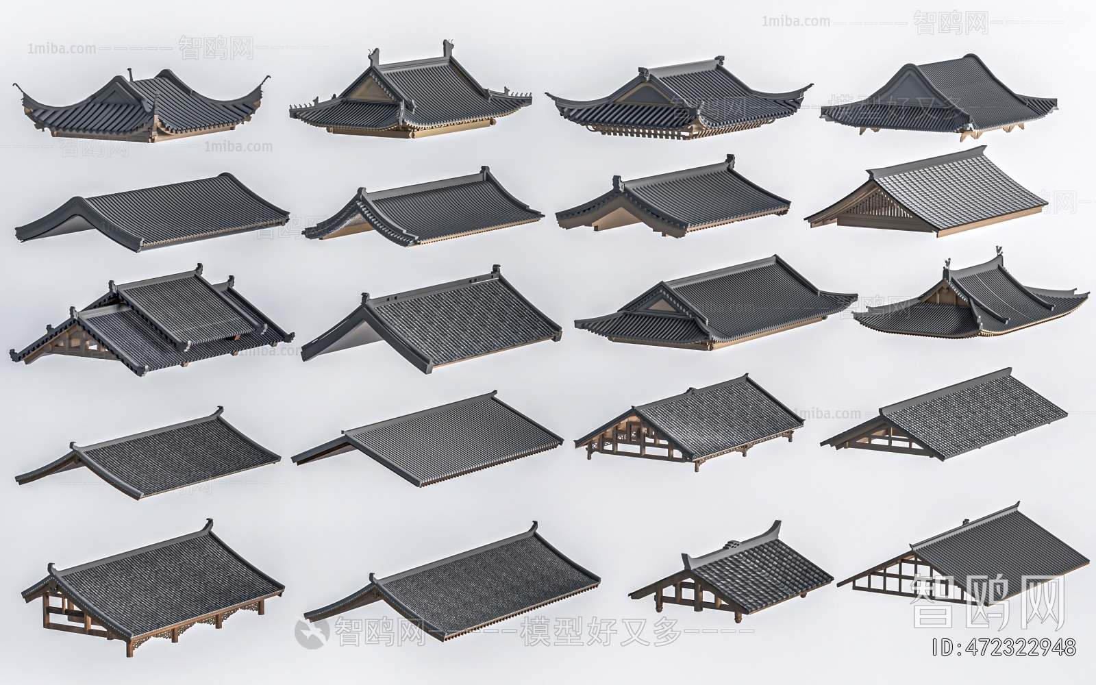 Chinese Style Building Component