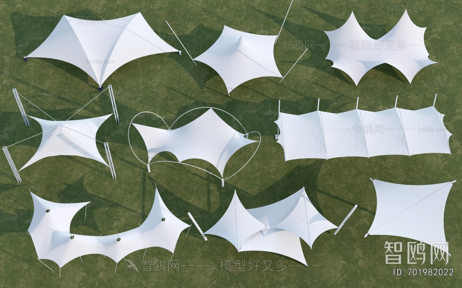 Modern Sunshade/Canopy/Tensioning Film