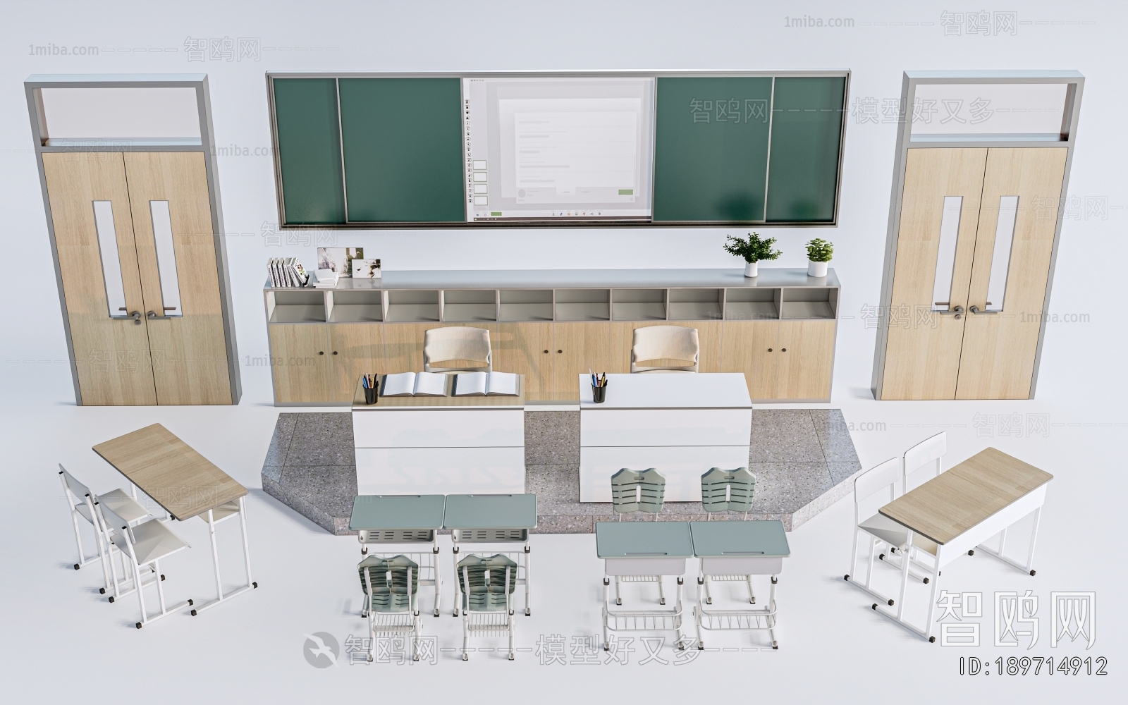 Modern Computer Desk And Chair