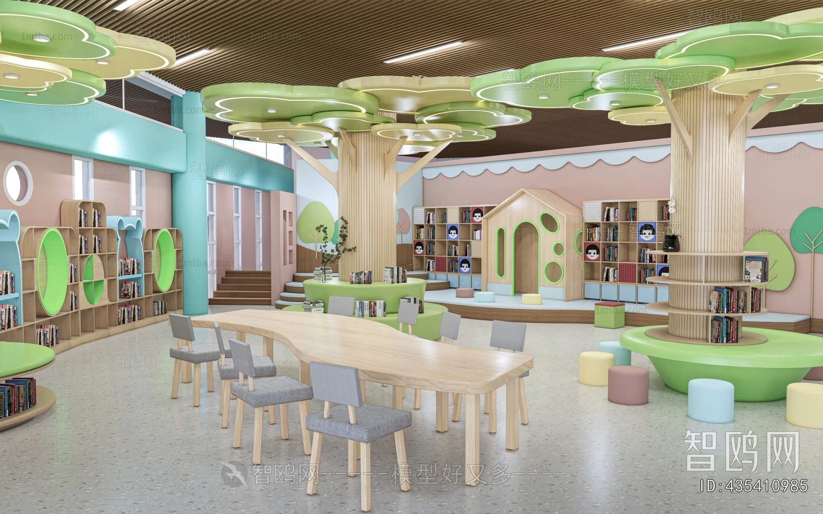 Modern Bookstore Book Bar