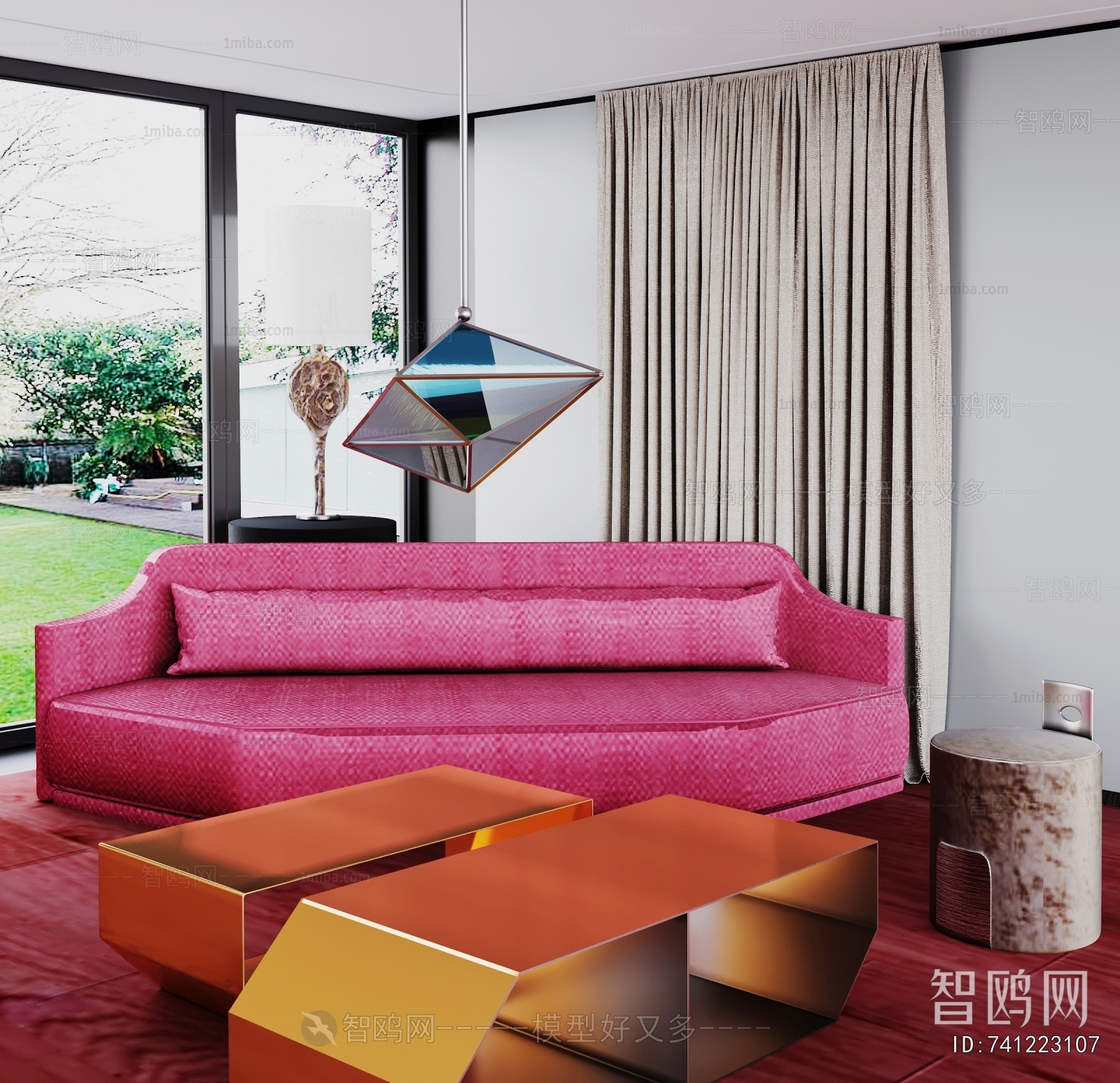 Modern Multi Person Sofa