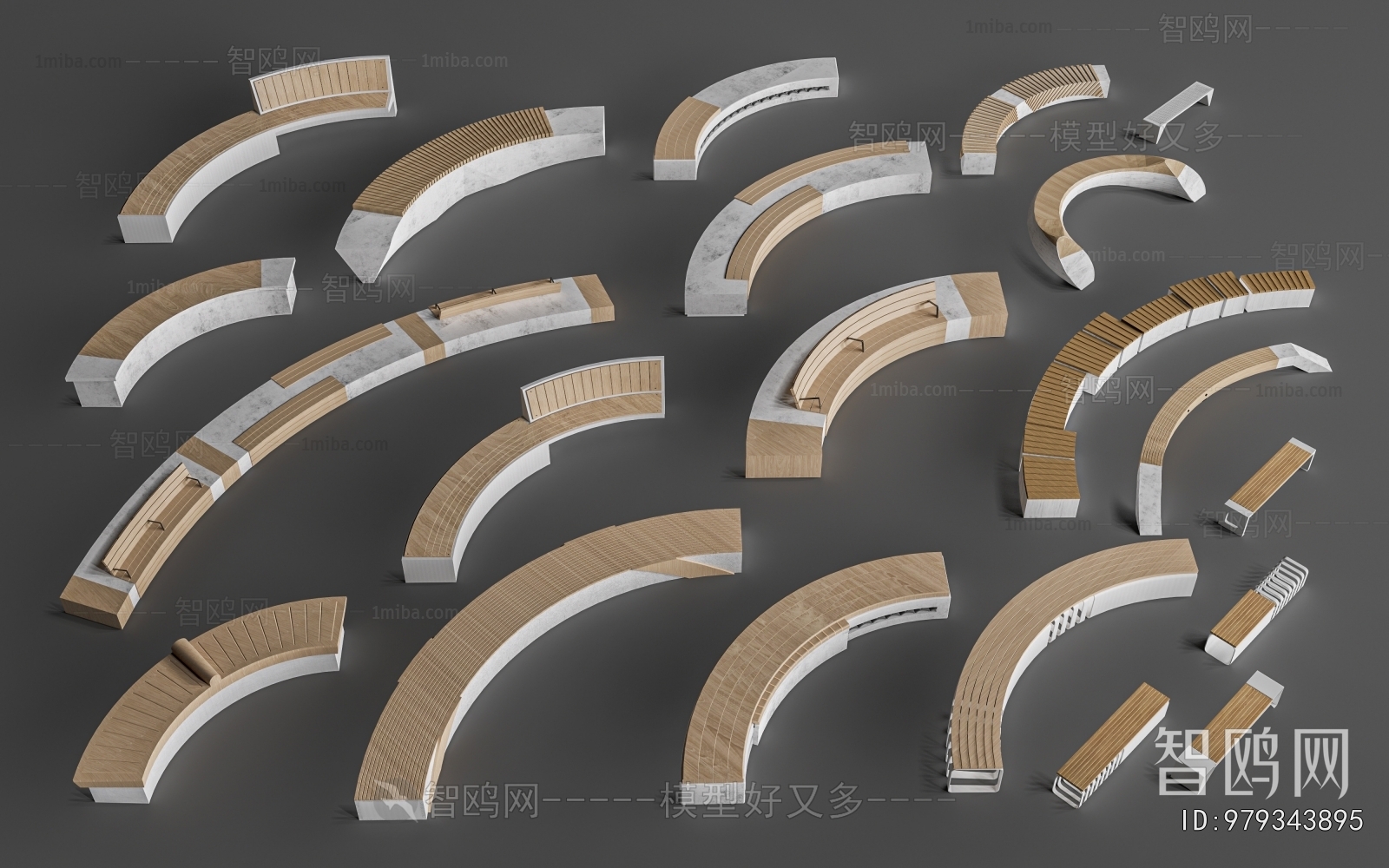 Modern Communal Chair