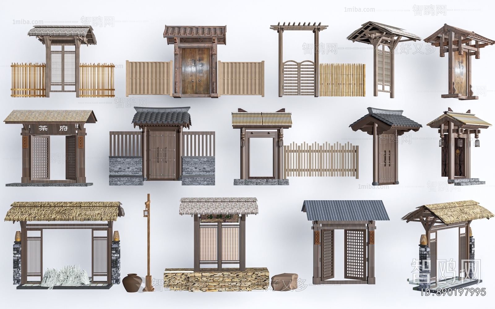 Chinese Style Facade Element
