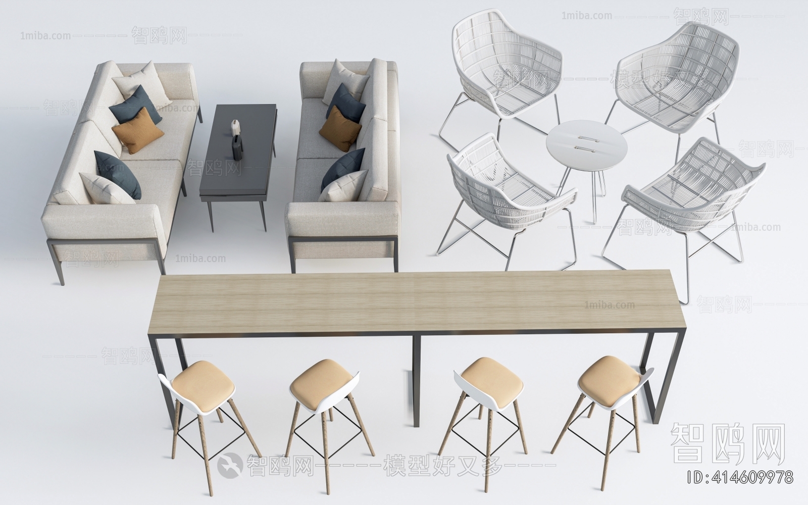 Modern Leisure Table And Chair