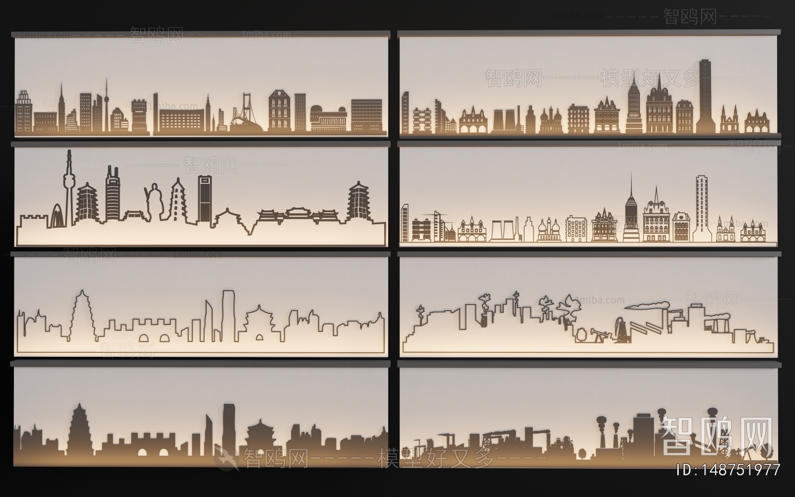 Modern Landscape Wall