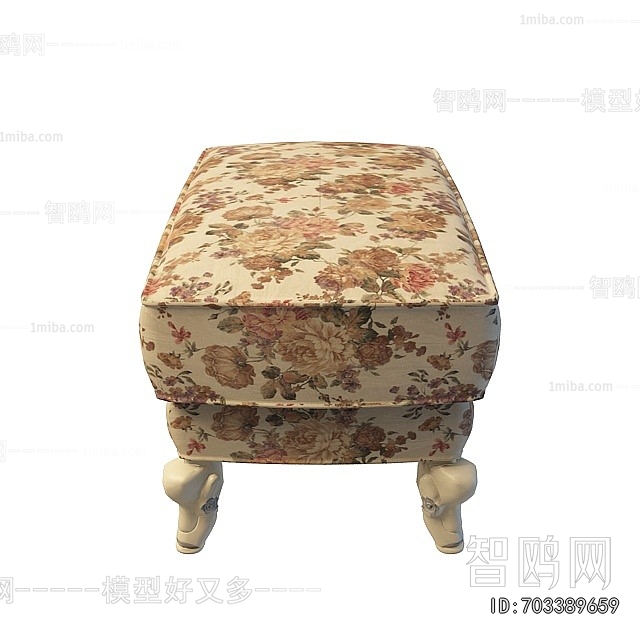French Style Sofa Stool