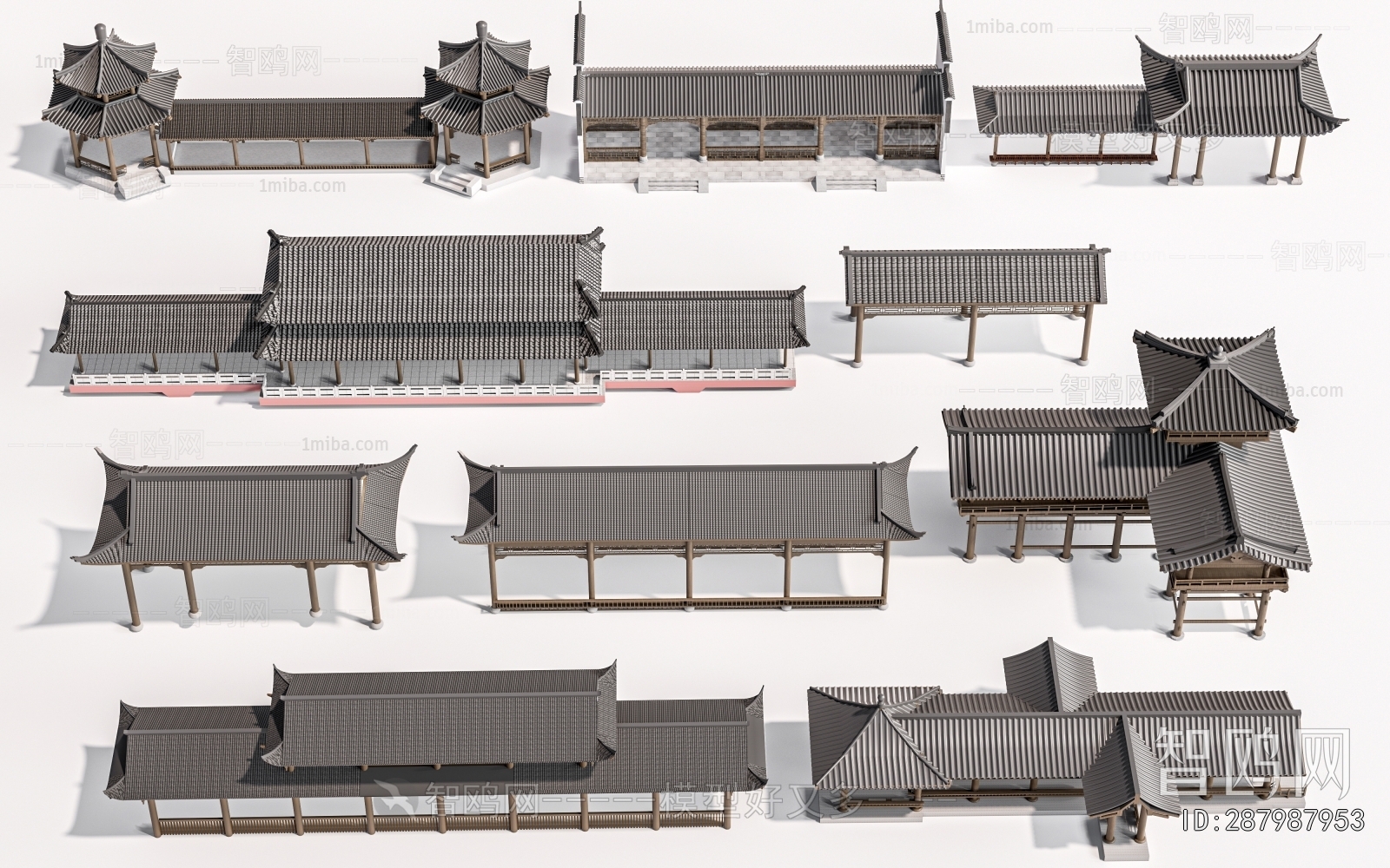 New Chinese Style Gallery Frame