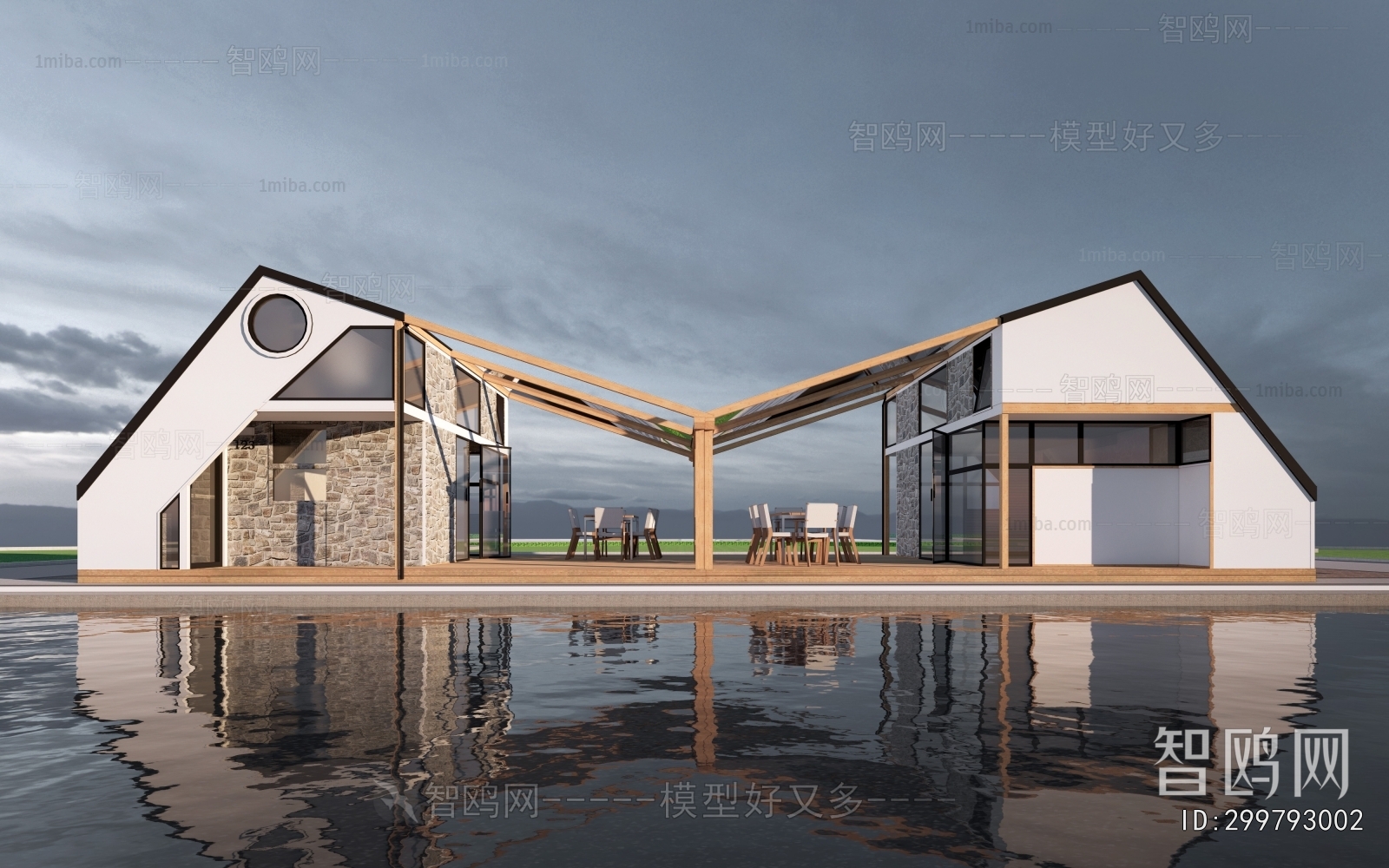 Modern Appearance Of Commercial Building