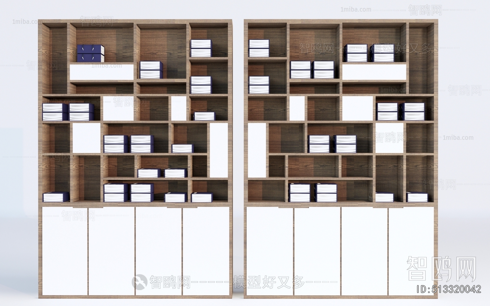 New Chinese Style Bookshelf