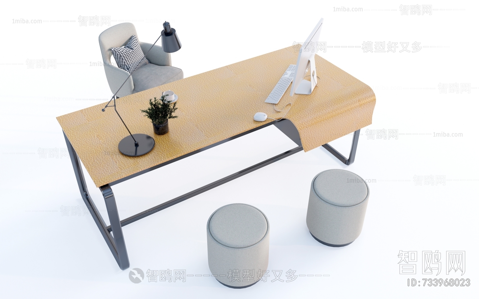 Modern Computer Desk And Chair