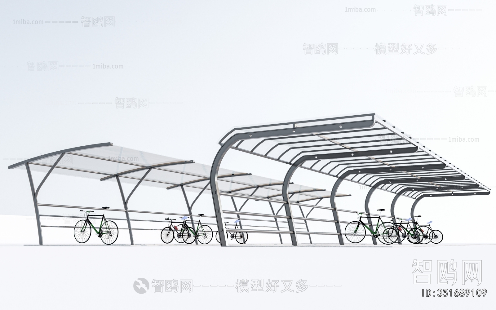 Modern Outdoor Parking Lot