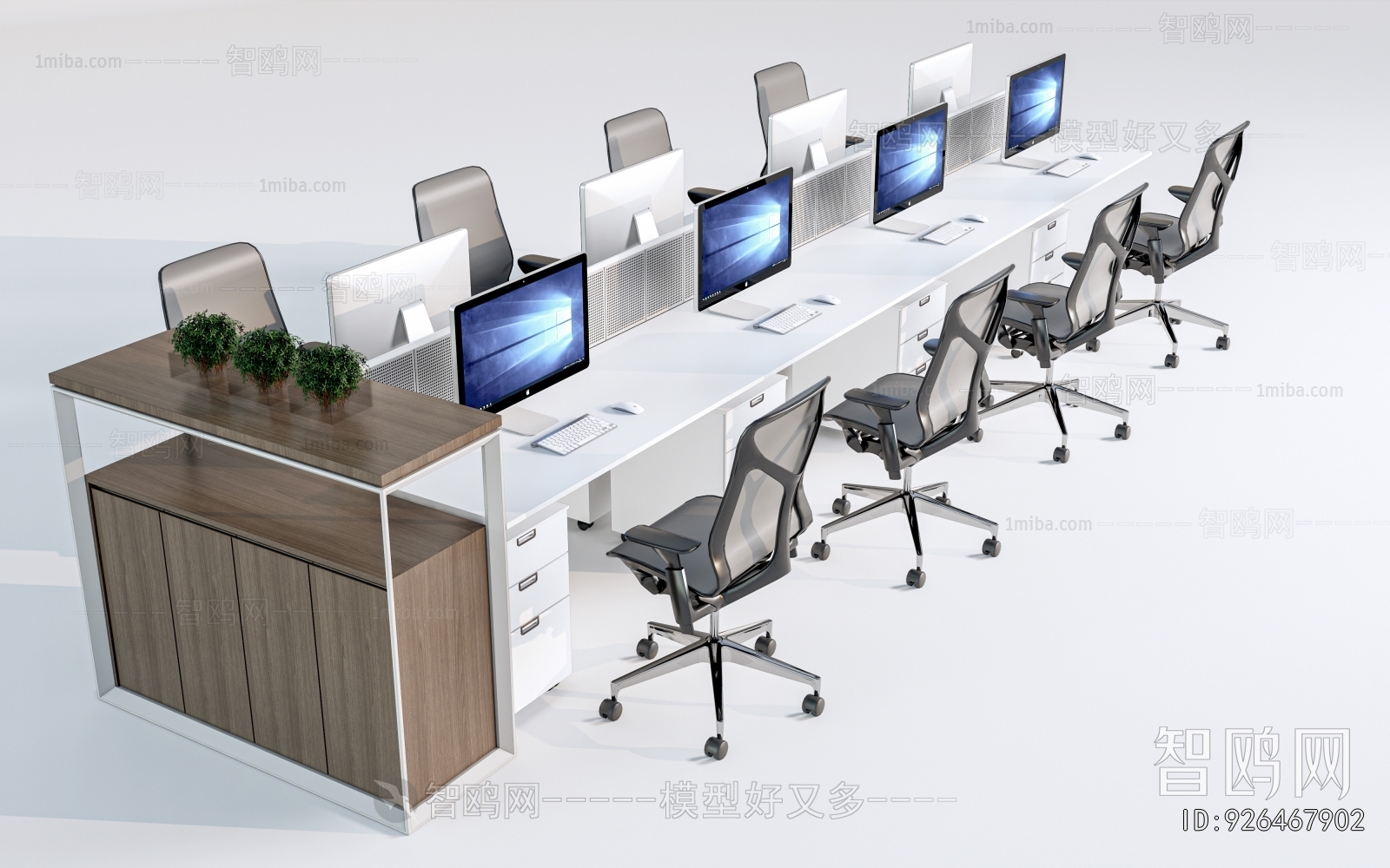 Modern Office Desk And Chair