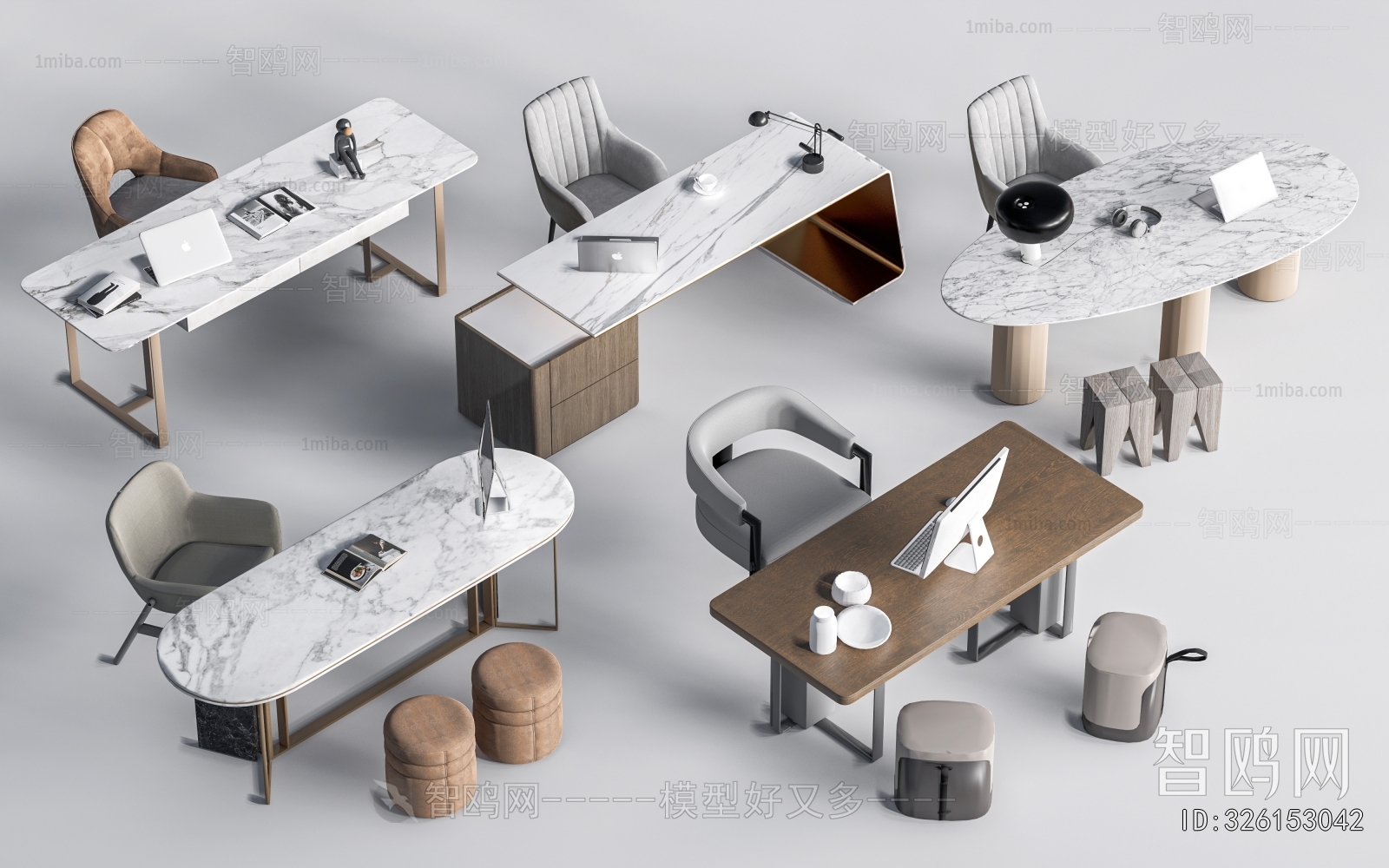 Modern Computer Desk And Chair