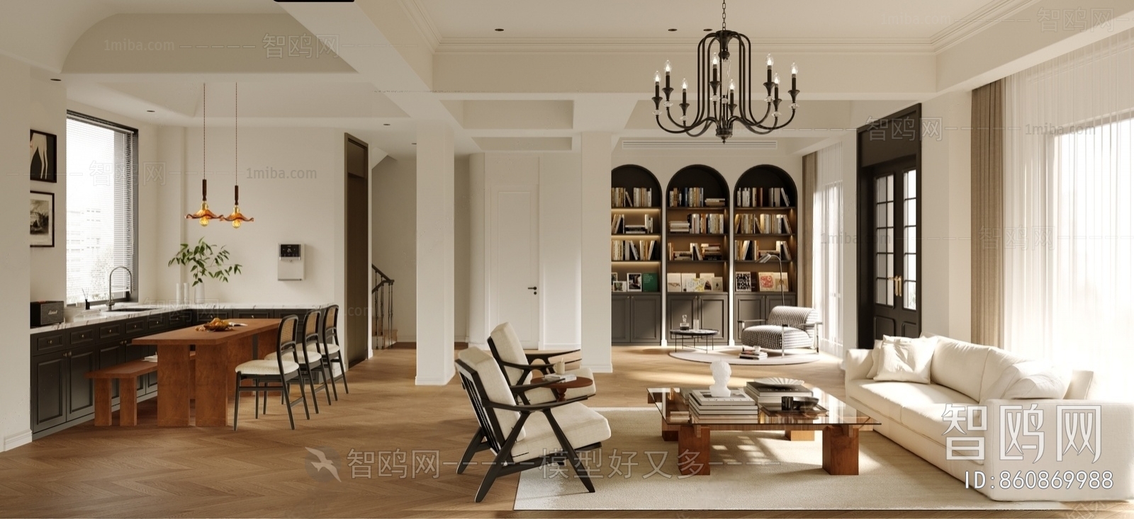 French Style A Living Room