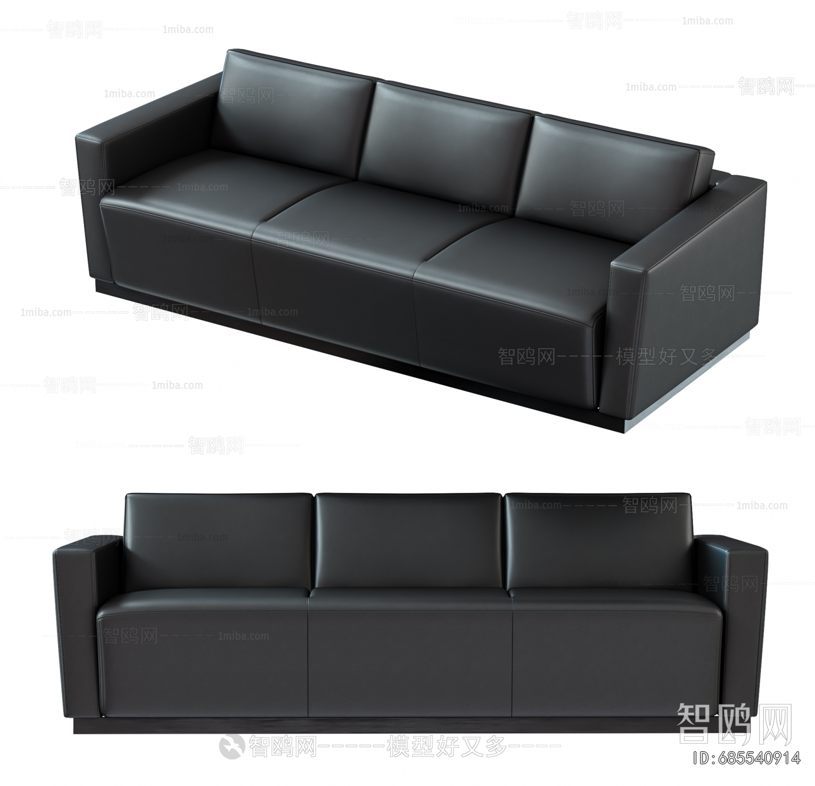 Modern Three-seat Sofa