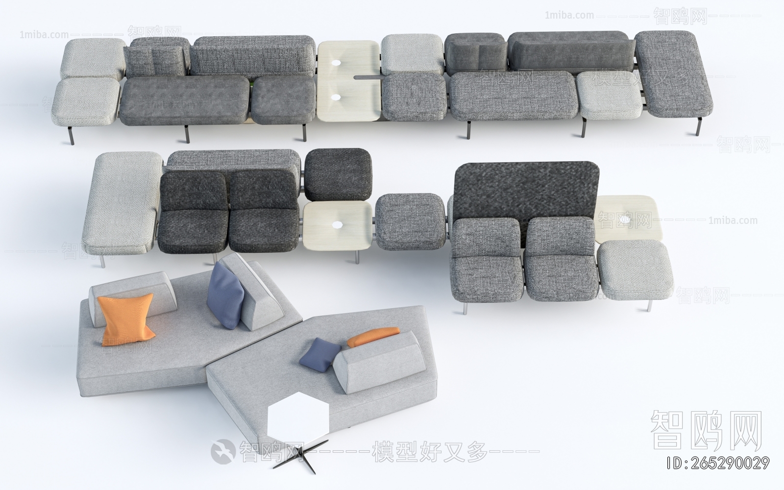 Modern Card Seat Sofa