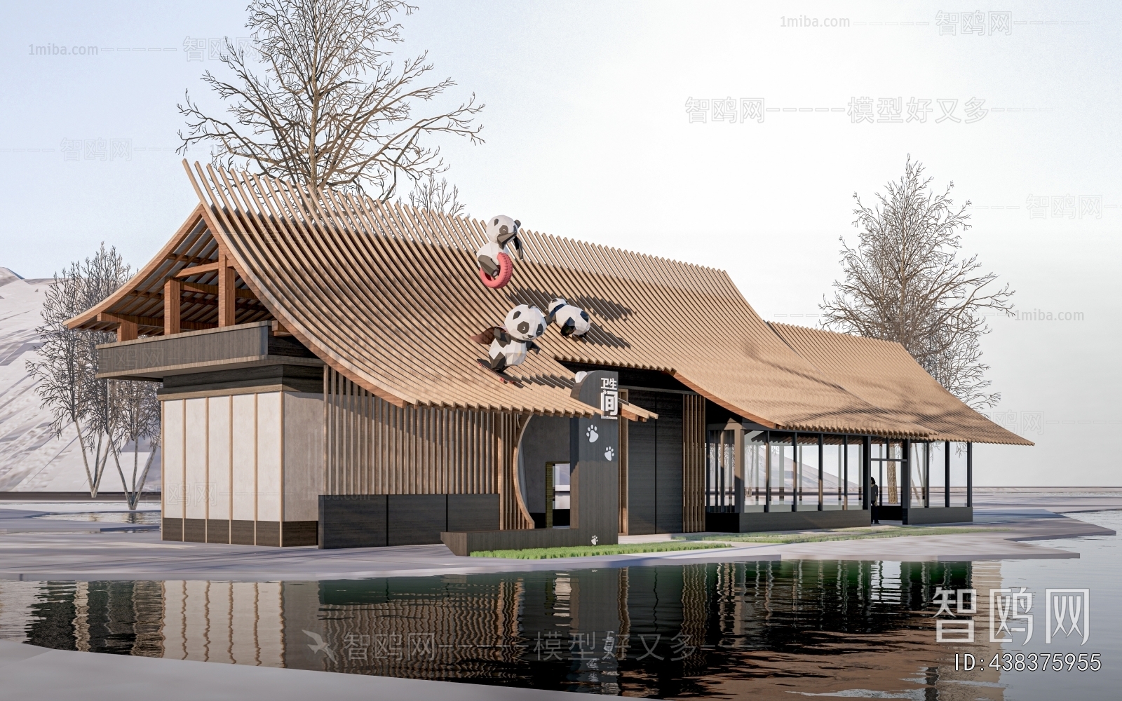 New Chinese Style Public Building