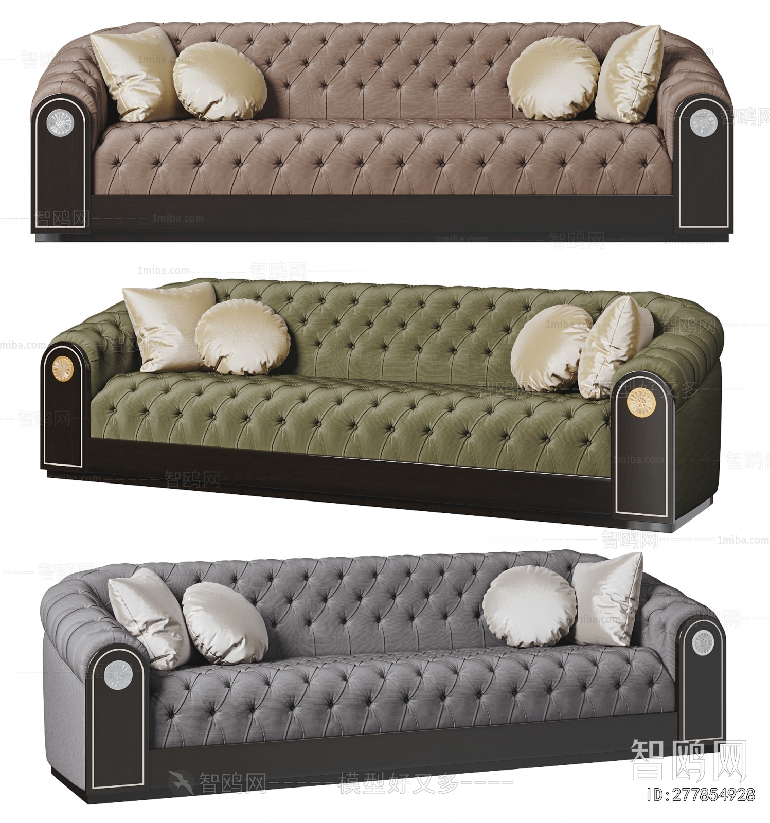 European Style Multi Person Sofa